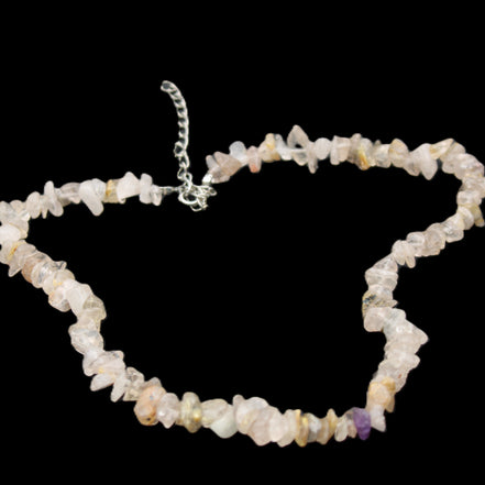 Golden Quartz adjustable necklace 402mm 37g in sunlight - Rocks and Things Store