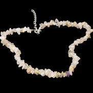 Golden Quartz adjustable necklace 402mm 37g in sunlight - Rocks and Things Store