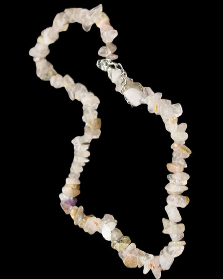 Golden Quartz adjustable necklace 402mm 37g in sunlight - Rocks and Things Store
