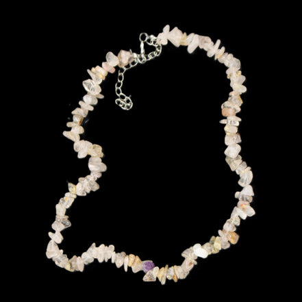 Golden Quartz adjustable necklace 402mm 37g in sunlight - Rocks and Things Store