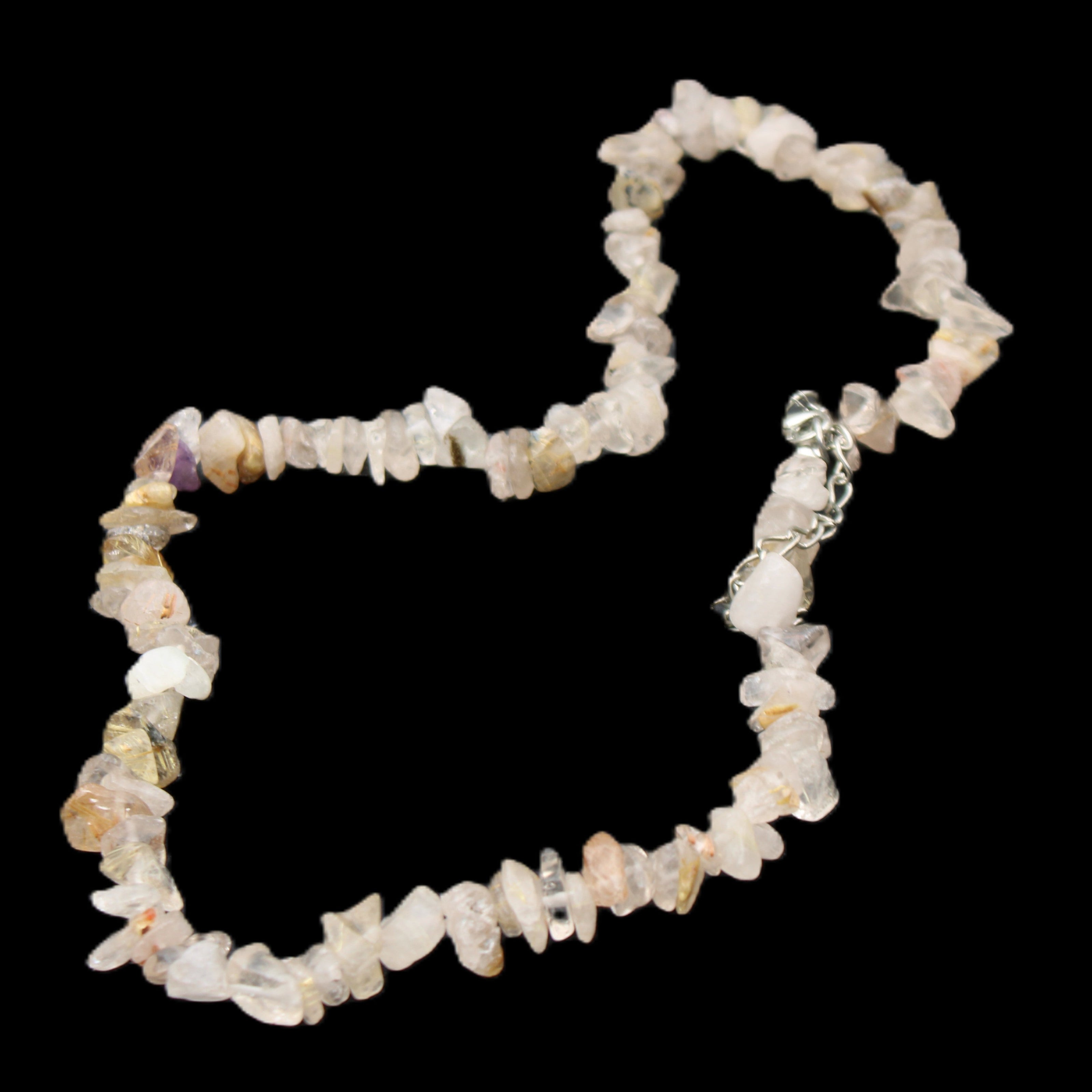 Golden Quartz adjustable necklace 402mm 37g in sunlight - Rocks and Things Store