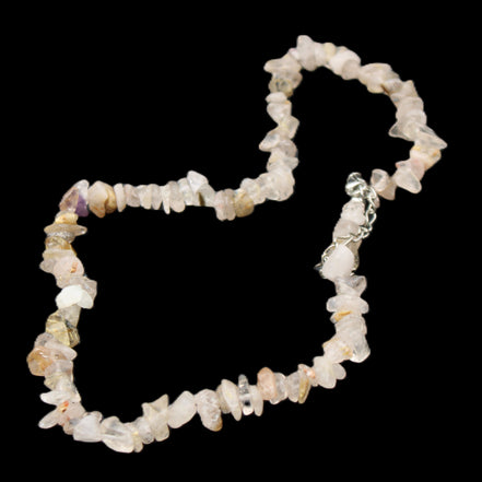 Golden Quartz adjustable necklace 402mm 37g in sunlight - Rocks and Things Store