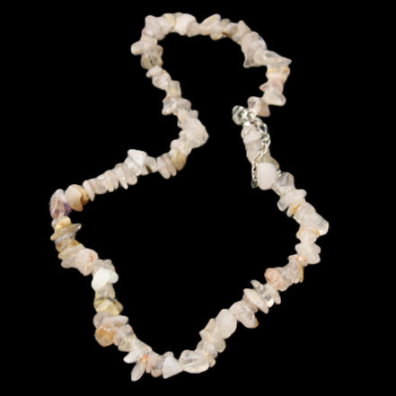 Golden Quartz adjustable necklace 402mm 37g in sunlight - Rocks and Things Store