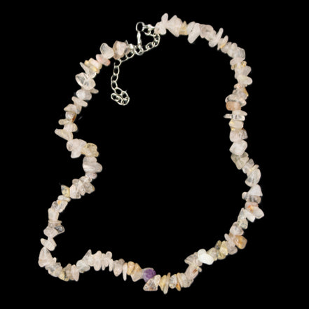 Golden Quartz adjustable necklace 402mm 37g in sunlight - Rocks and Things Store