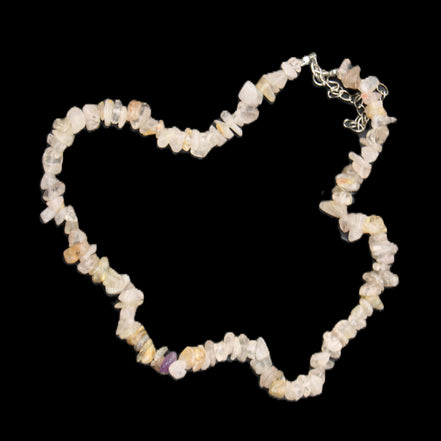 Golden Quartz adjustable necklace 402mm 37g in sunlight - Rocks and Things Store