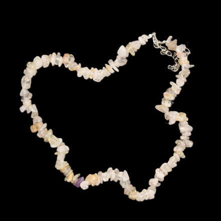 Golden Quartz adjustable necklace 402mm 37g in sunlight - Rocks and Things Store