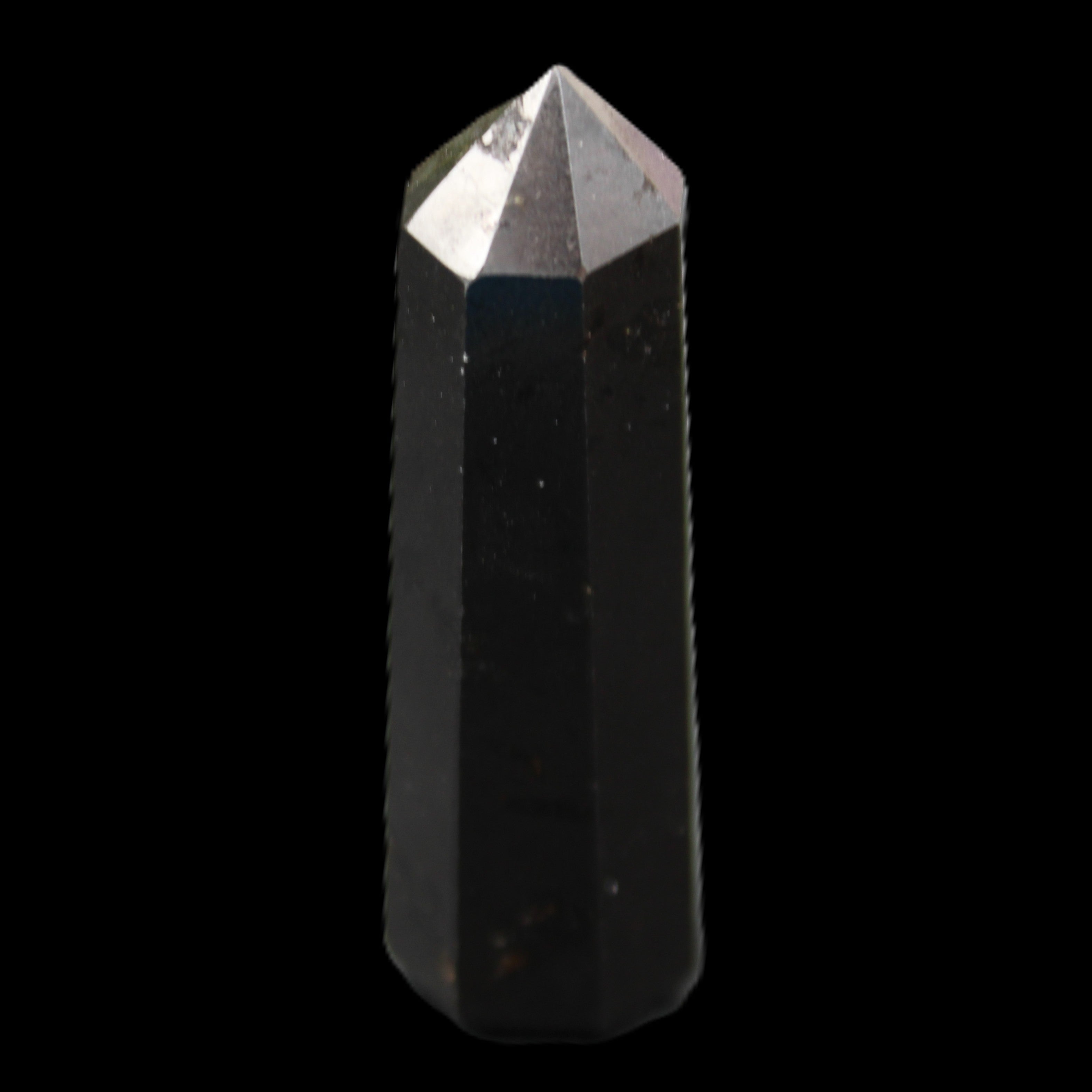 Black Tourmaline wand 21*65mm 52.7g in sunlight - Rocks and Things Store