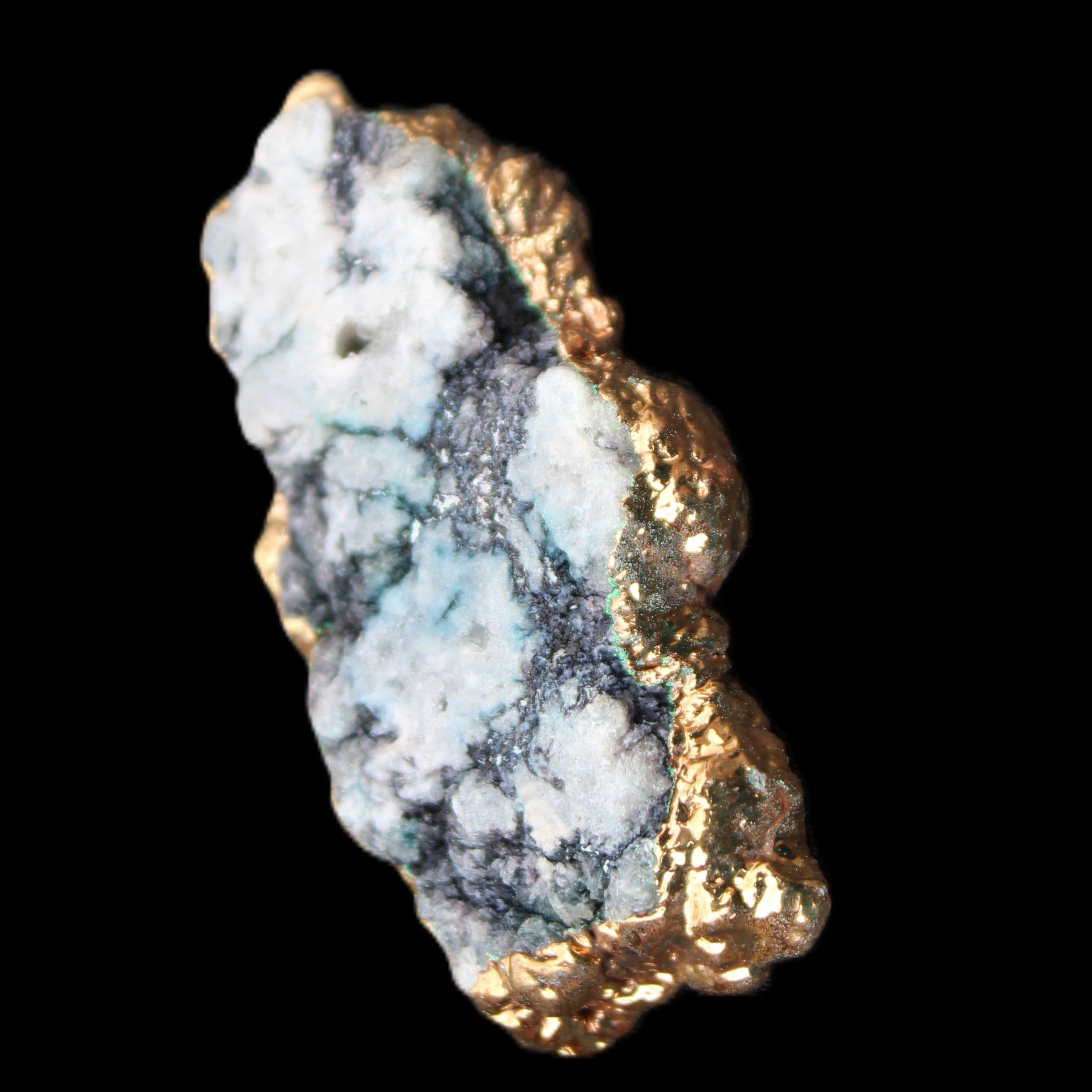 Quartz geode pendant 25-46mm 14g in sunlight - Rocks and Things Store