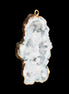 Quartz geode pendant 25-46mm 14g in sunlight - Rocks and Things Store