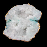 Quartz geode pendant 43-47mm 28g in sunlight - Rocks and Things Store
