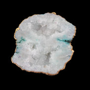 Quartz geode pendant 43-47mm 28g in sunlight - Rocks and Things Store
