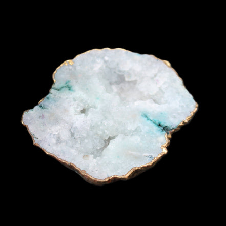 Quartz geode pendant 43-47mm 28g in sunlight - Rocks and Things Store