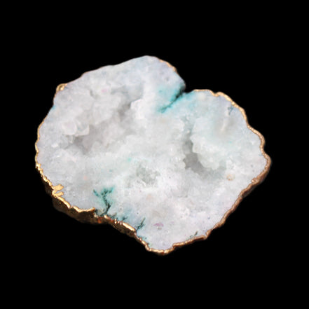 Quartz geode pendant 43-47mm 28g in sunlight - Rocks and Things Store