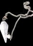 Howlite small pendulum in sunlight - Rocks and Things Store