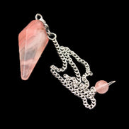 Smelted Glass pendulum 32mm 8g in sunlight - Rocks and Things Store