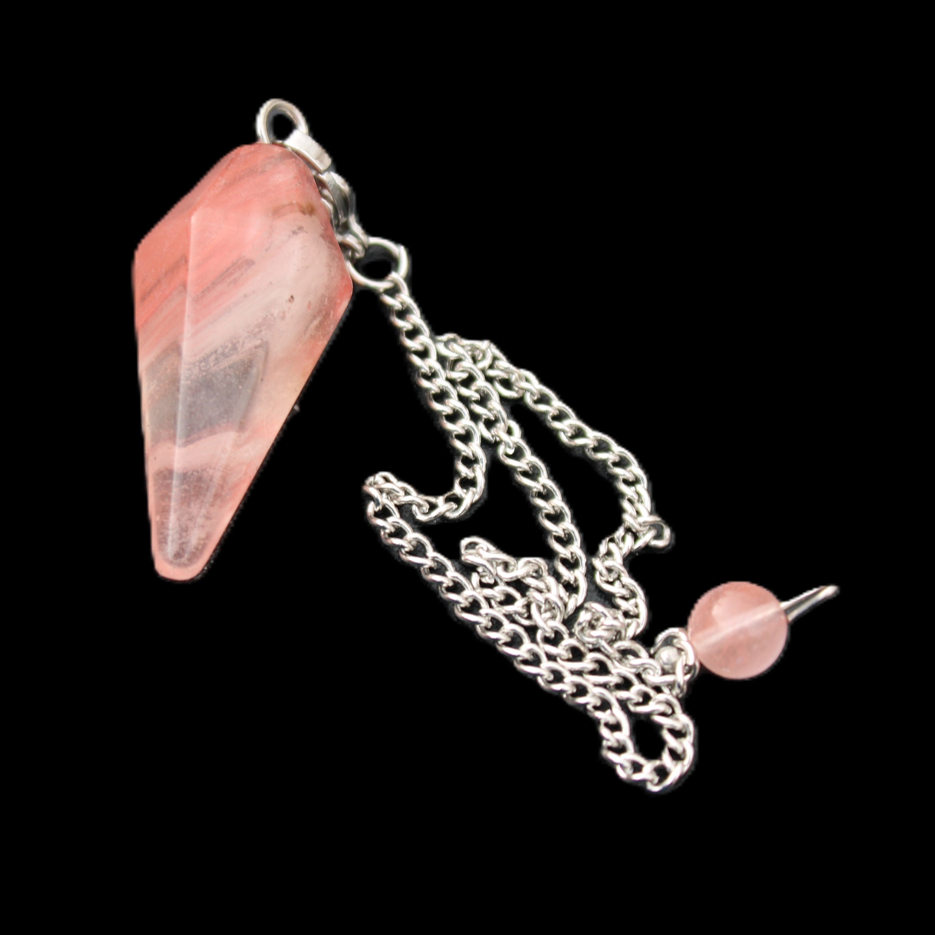 Smelted Glass pendulum 32mm 8g in sunlight - Rocks and Things Store