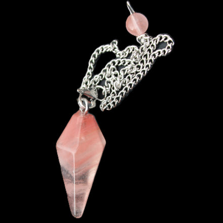 Smelted Glass pendulum 32mm 8g in sunlight - Rocks and Things Store