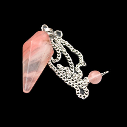 Smelted Glass pendulum 32mm 8g in sunlight - Rocks and Things Store