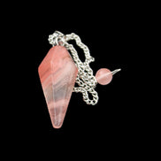 Smelted Glass pendulum 32mm 8g in sunlight - Rocks and Things Store