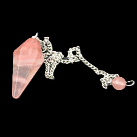 Smelted Glass pendulum 32mm 8g in sunlight - Rocks and Things Store