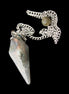 Labradorite pendulum 32mm 9g in sunlight - Rocks and Things Store