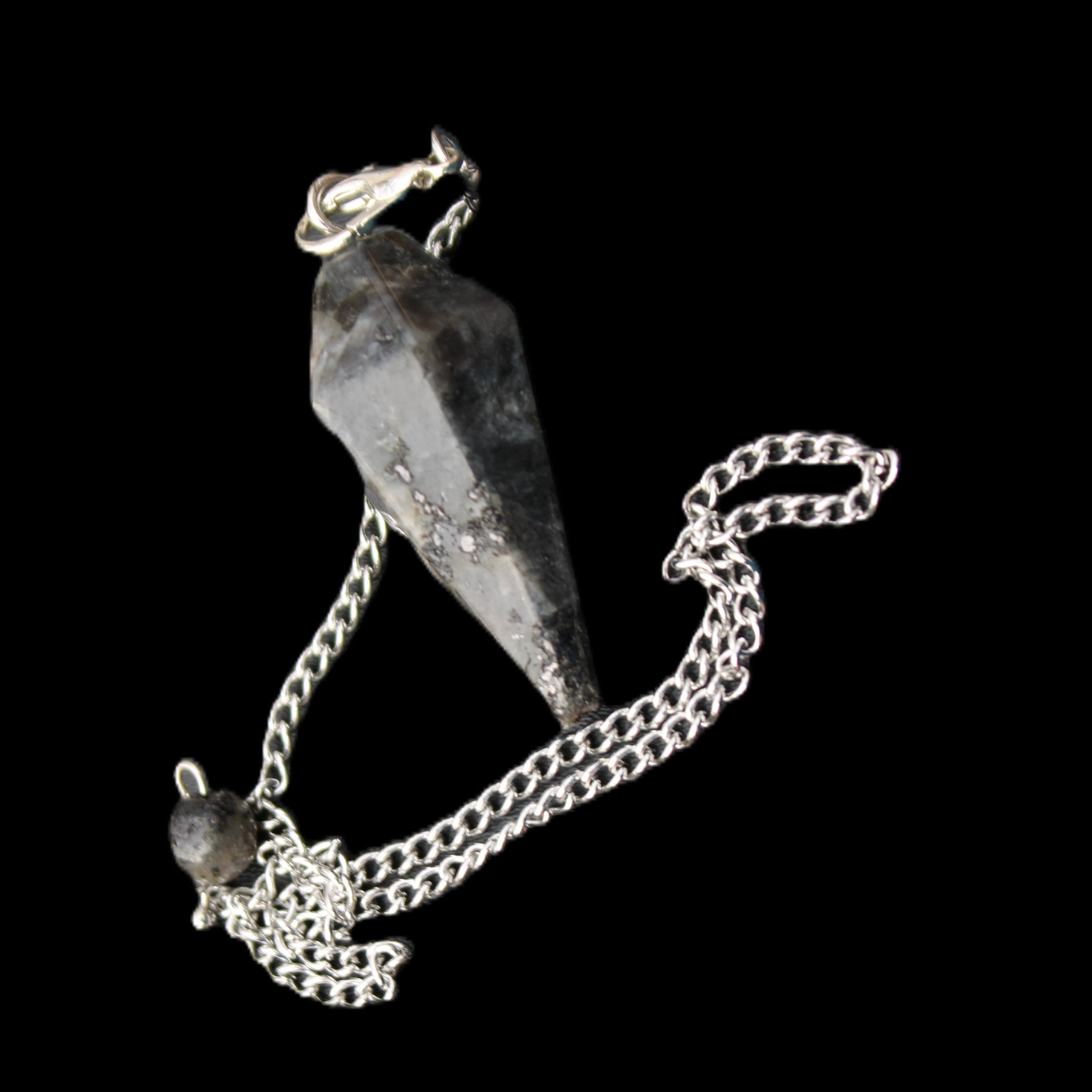 Labradorite pendulum 32mm 9g in sunlight - Rocks and Things Store