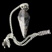 Labradorite pendulum 32mm 9g in sunlight - Rocks and Things Store
