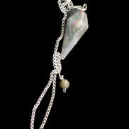 Labradorite pendulum 32mm 9g in sunlight - Rocks and Things Store
