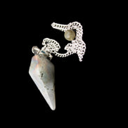 Labradorite pendulum 32mm 9g in sunlight - Rocks and Things Store