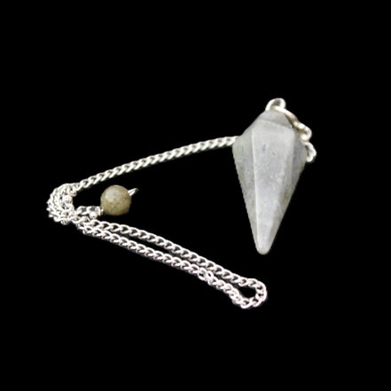 Labradorite pendulum 32mm 9g in sunlight - Rocks and Things Store