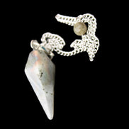 Labradorite pendulum 32mm 9g in sunlight - Rocks and Things Store