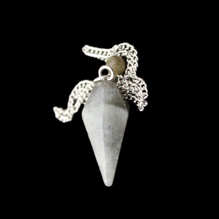 Labradorite pendulum 32mm 9g in sunlight - Rocks and Things Store