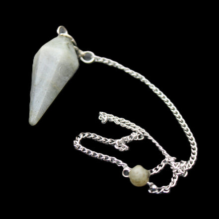 Labradorite pendulum 32mm 9g in sunlight - Rocks and Things Store