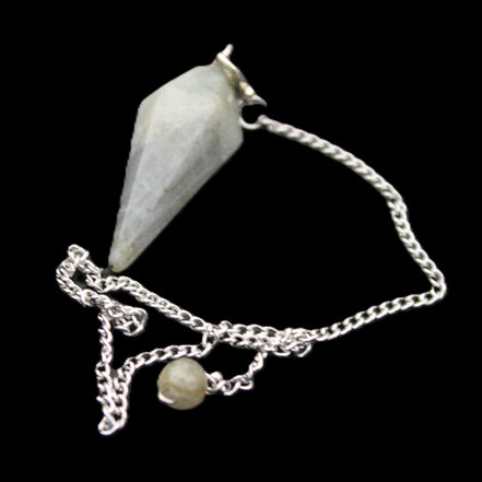 Labradorite pendulum 32mm 9g in sunlight - Rocks and Things Store