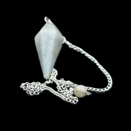 Labradorite pendulum 32mm 9g in sunlight - Rocks and Things Store