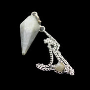 Labradorite pendulum 32mm 9g in sunlight - Rocks and Things Store