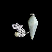 Labradorite pendulum 32mm 9g in sunlight - Rocks and Things Store