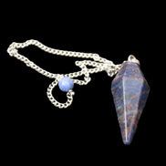 Sodalite pendulum 35mm 9g in sunlight - Rocks and Things Store
