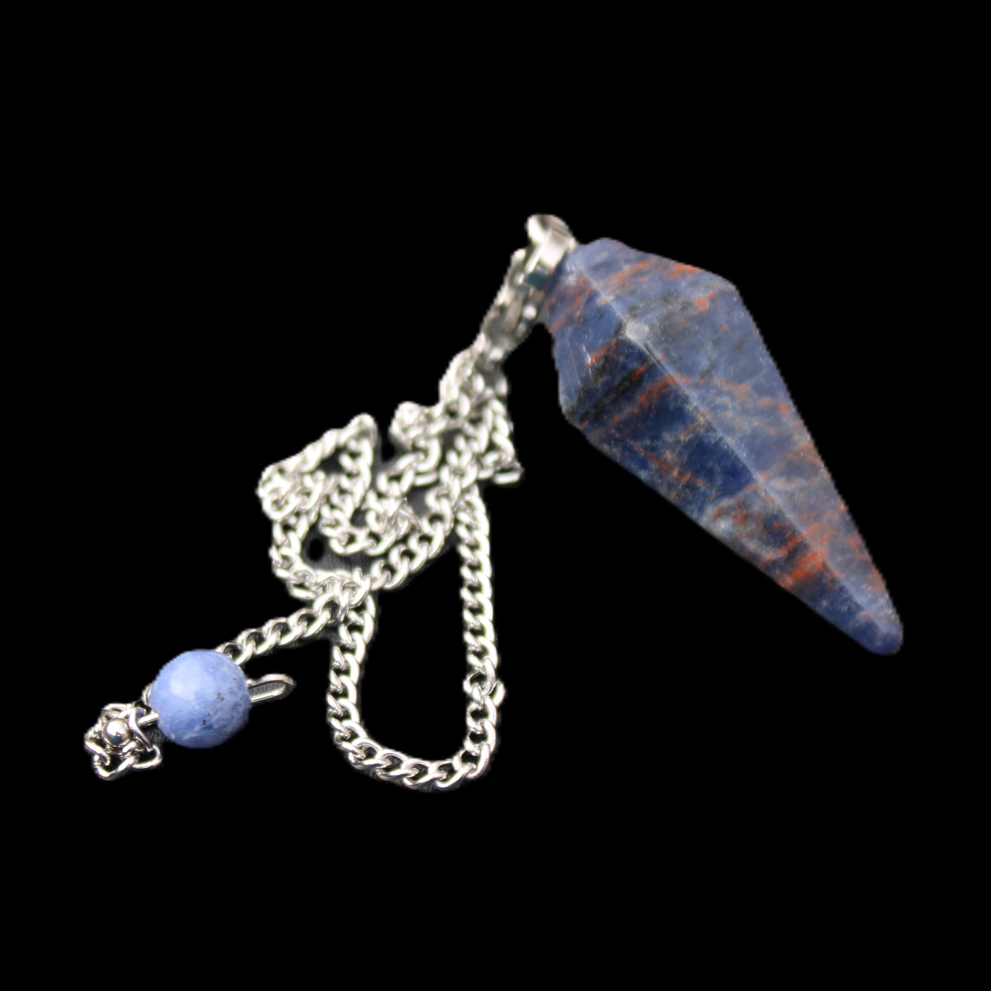 Sodalite pendulum 35mm 9g in sunlight - Rocks and Things Store