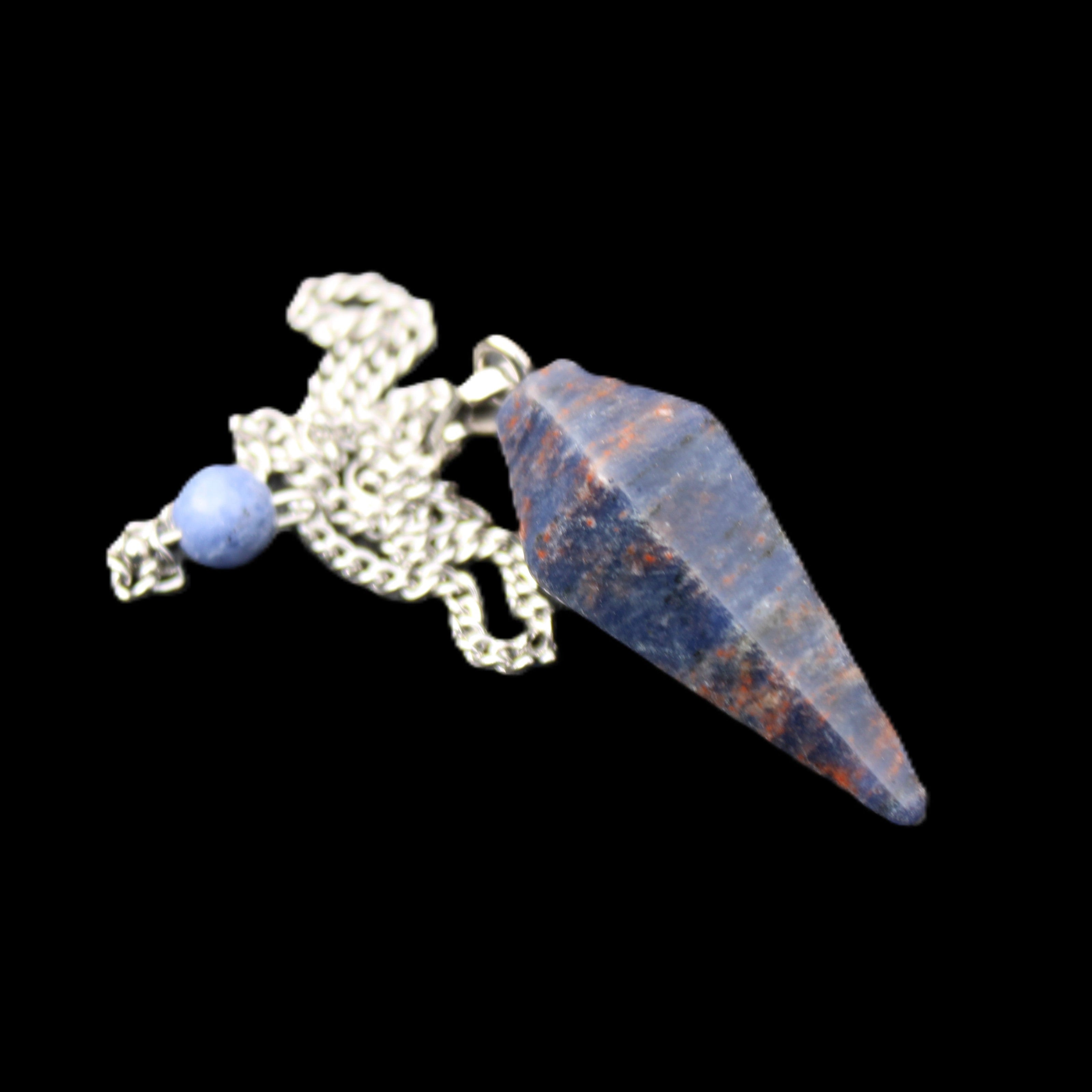 Sodalite pendulum 35mm 9g in sunlight - Rocks and Things Store