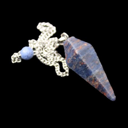 Sodalite pendulum 35mm 9g in sunlight - Rocks and Things Store