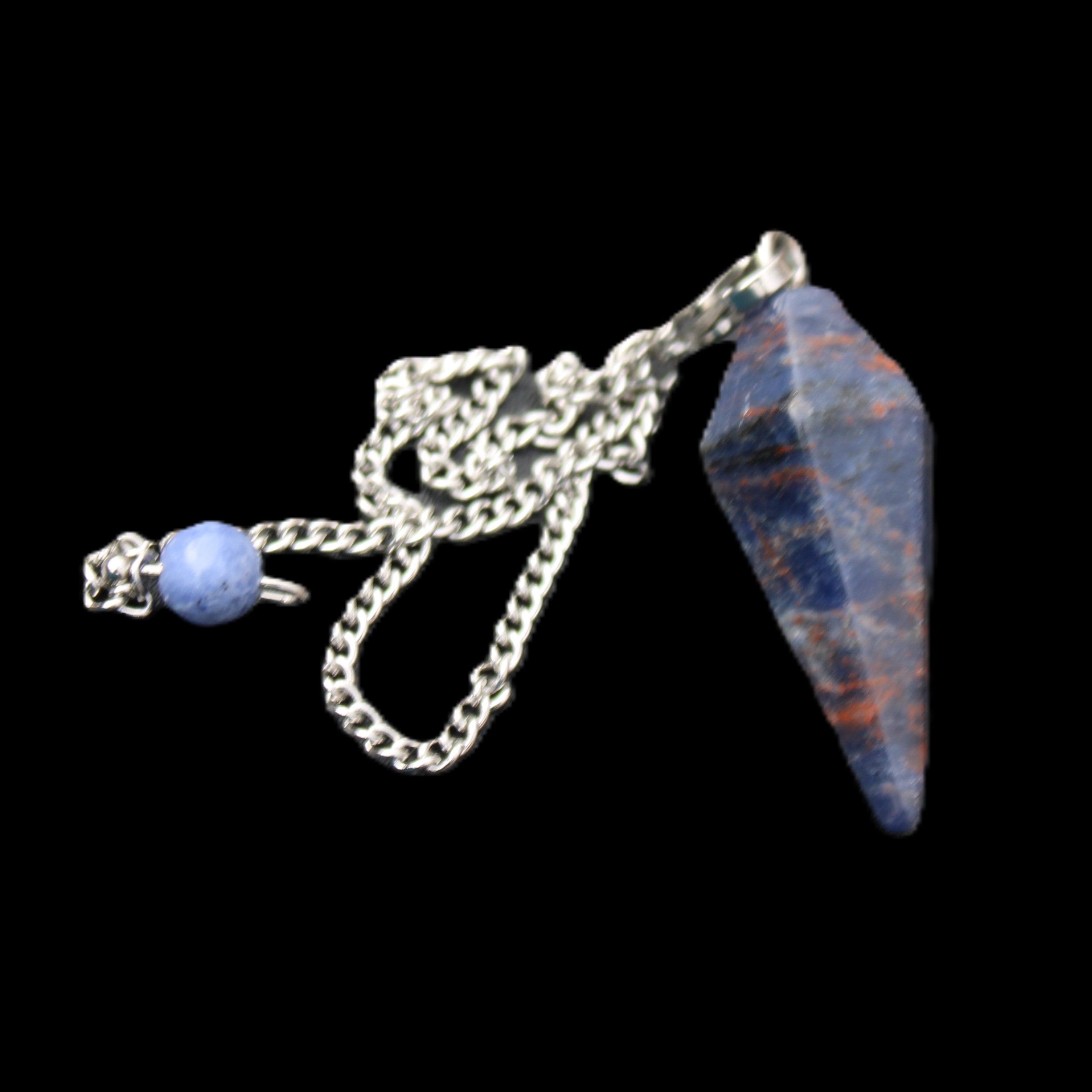 Sodalite pendulum 35mm 9g in sunlight - Rocks and Things Store