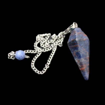 Sodalite pendulum 35mm 9g in sunlight - Rocks and Things Store