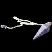 Sodalite pendulum 35mm 9g in sunlight - Rocks and Things Store
