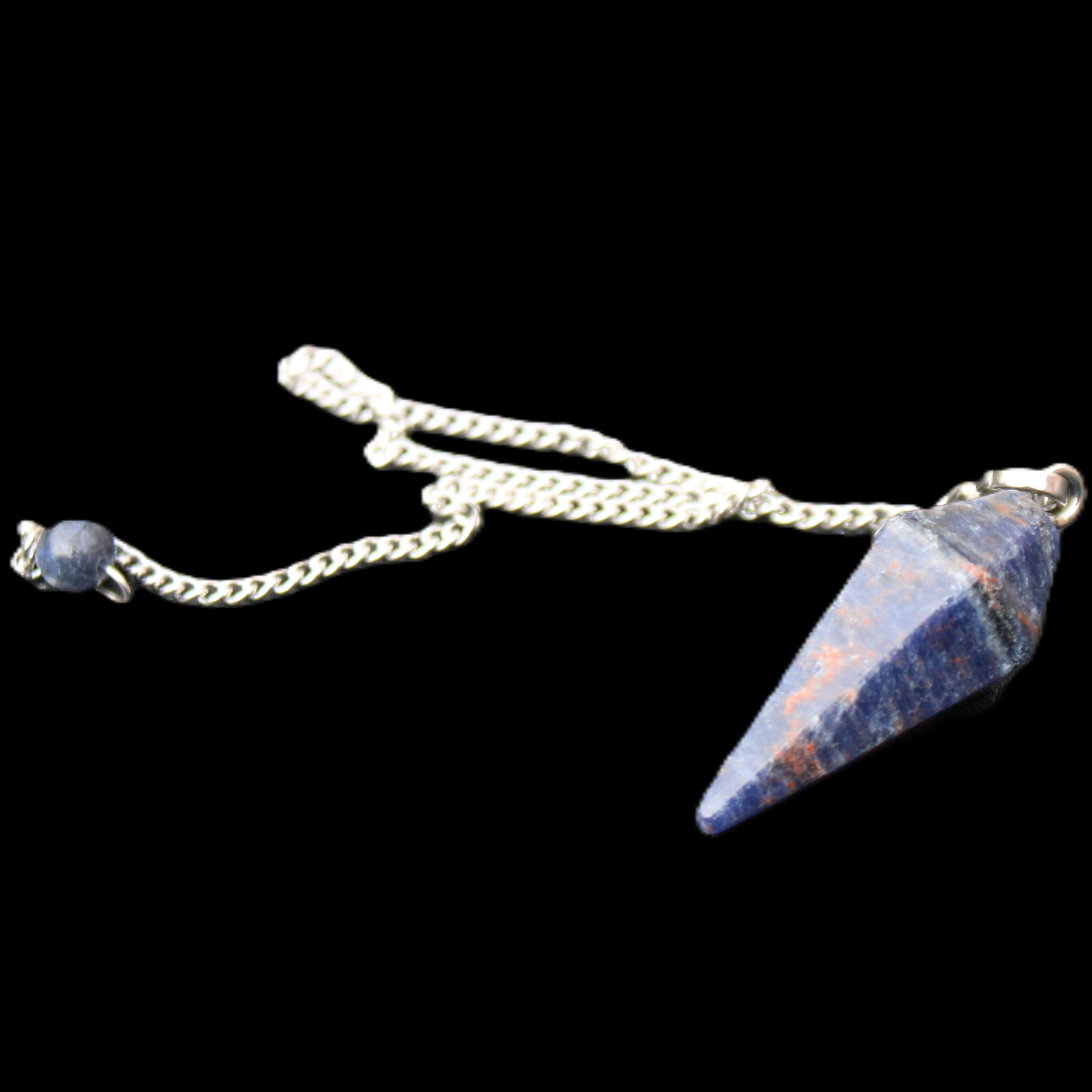 Sodalite pendulum 35mm 9g in sunlight - Rocks and Things Store
