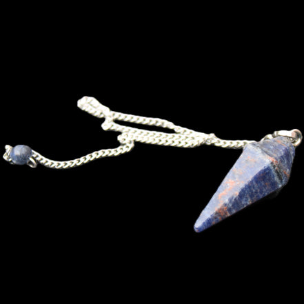 Sodalite pendulum 35mm 9g in sunlight - Rocks and Things Store