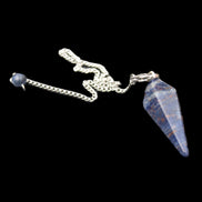 Sodalite pendulum 35mm 9g in sunlight - Rocks and Things Store