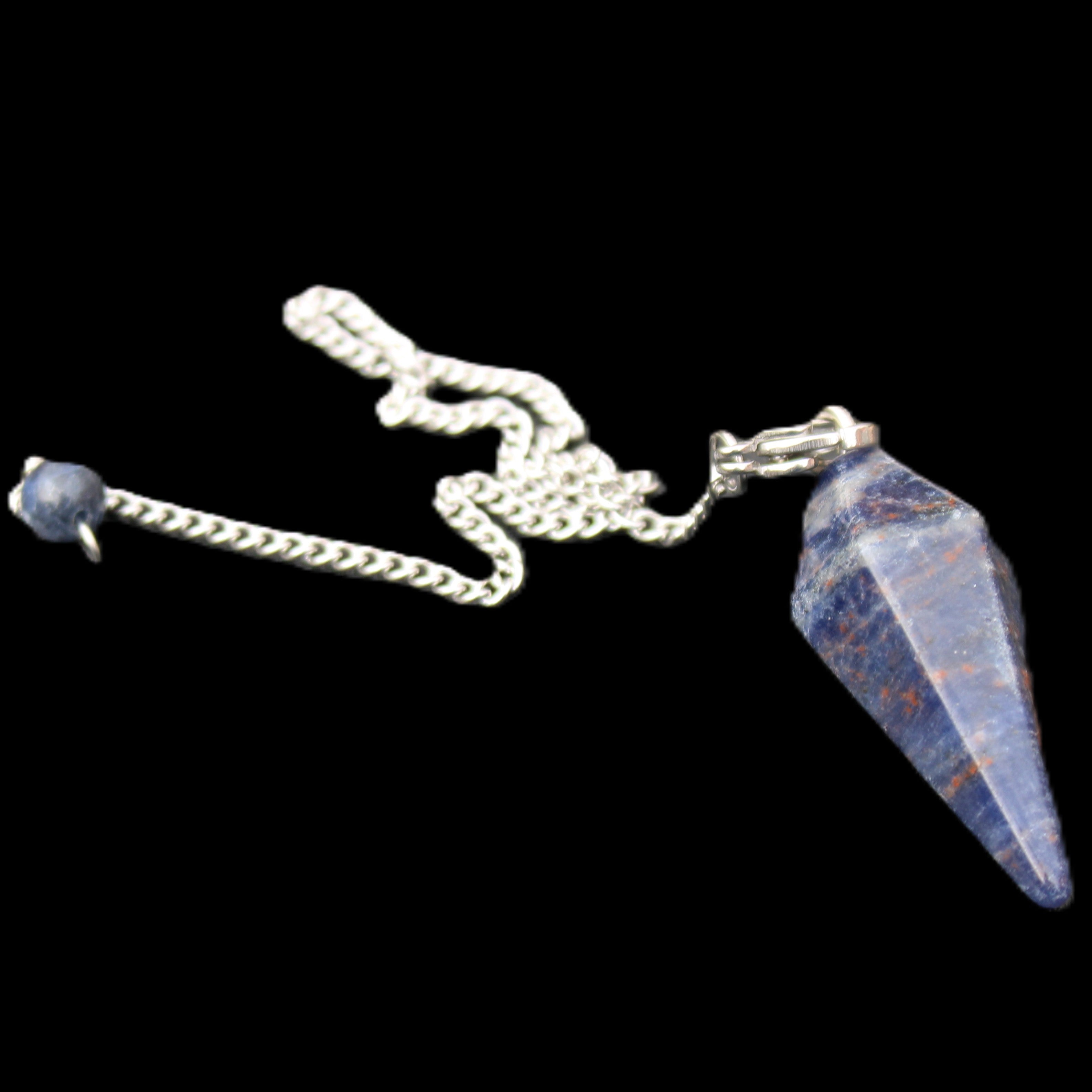 Sodalite pendulum 35mm 9g in sunlight - Rocks and Things Store