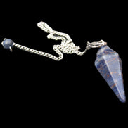 Sodalite pendulum 35mm 9g in sunlight - Rocks and Things Store