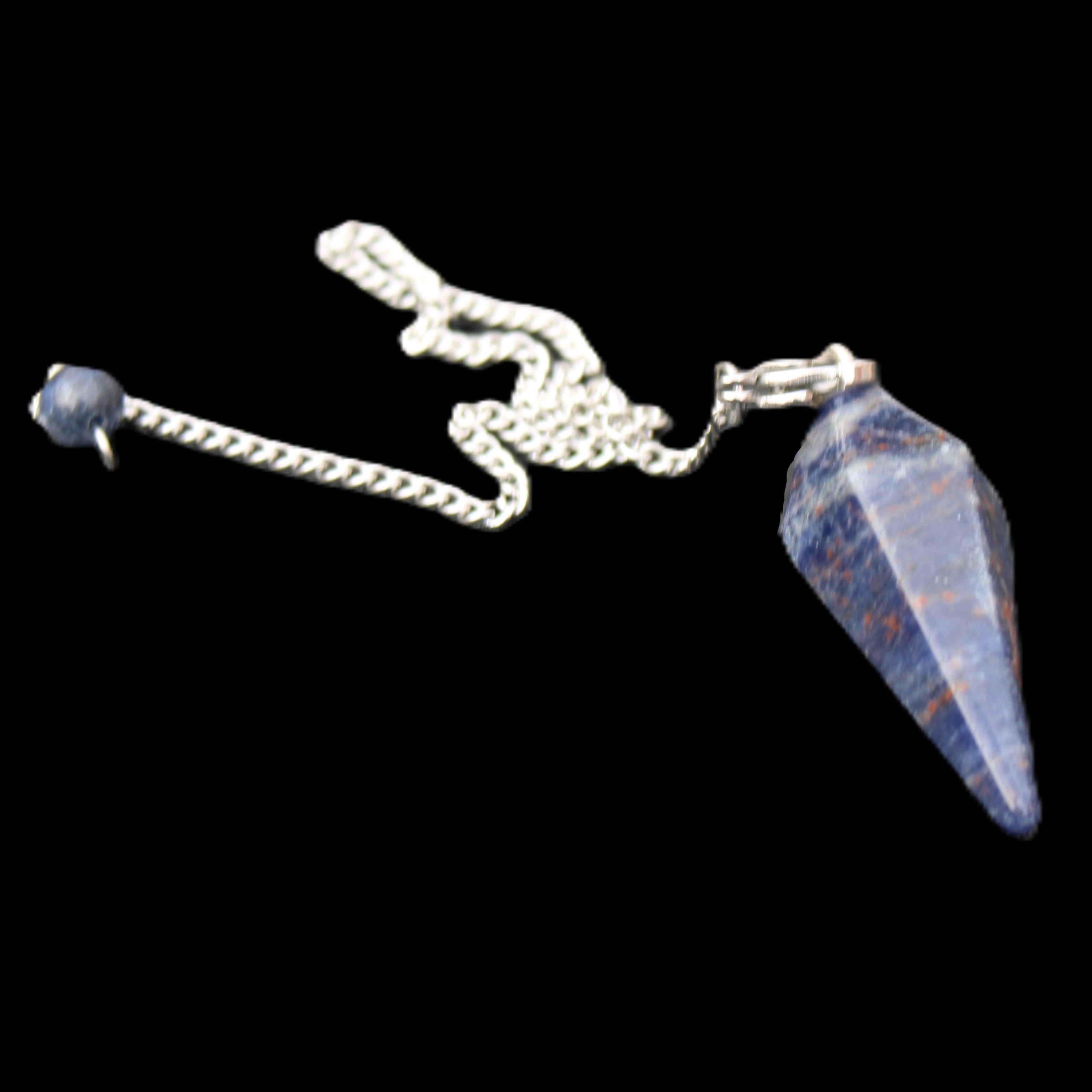 Sodalite pendulum 35mm 9g in sunlight - Rocks and Things Store